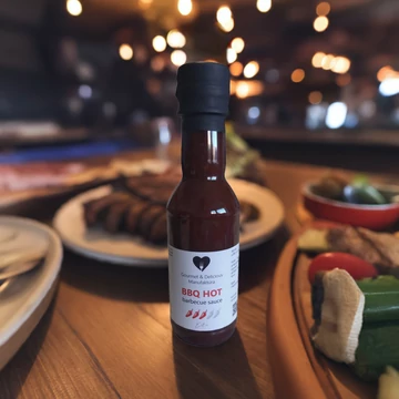  Gourmet & Delicious – Hot Barbecue szósz 200ml