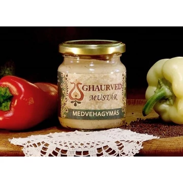 Ghaurved - Kertész medvehagymás mustár 350g