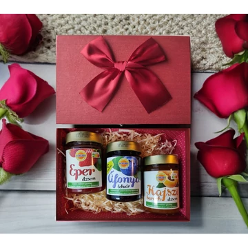 Dia-Wellness - Diétás Élvezet Ajándékcsomag Bordó díszdobozban