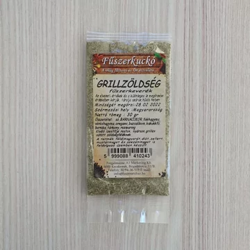 Grillzöldség fűszerkeverék 30g