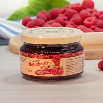 Kutyori - Prémium málna lekvár 230g