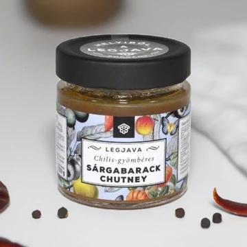 Legjava - Chilis-gyömbéres Sárgabarack Chutney