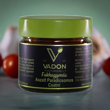 Fokhagymás - aszalt paradicsomos csatni