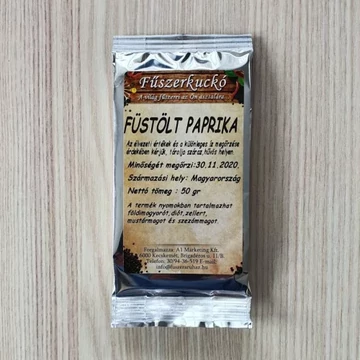 Füstölt csemege paprika, őrölt 50g