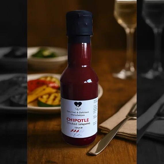 Chipotle füstös jalapeno szósz – 200 ml G& D