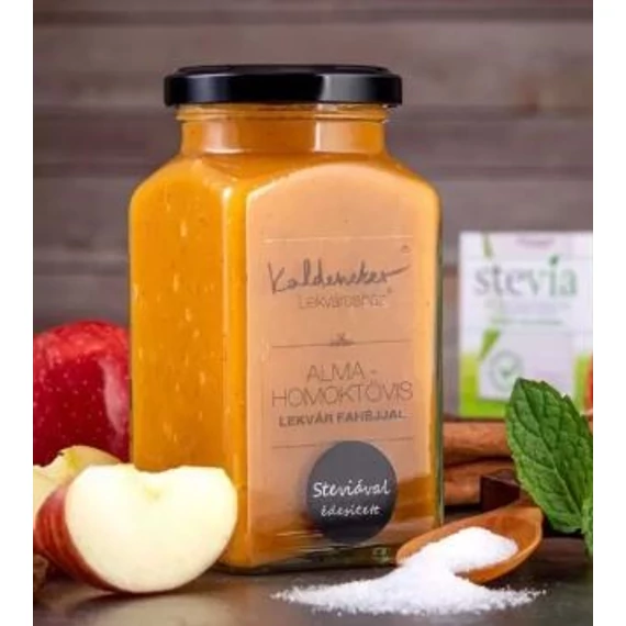 Kaldeneker - Alma-homoktövis lekvár fahéjjal steviával édesített 312ml