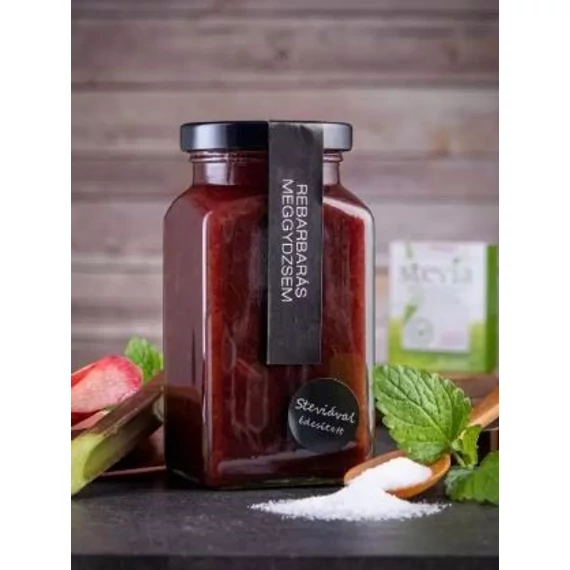 Kaldeneker - Rebarbara-meggydzsem steviával édesített 312ml