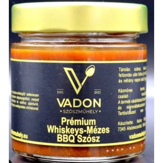 Prémium Whiskeys-Mézes BBQ-szósz