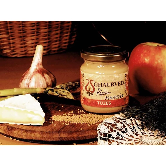 Ghaurved - Pásztor tüzes mustár  350g