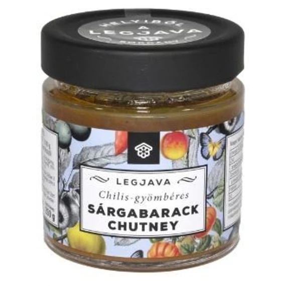 Legjava - Chilis-gyömbéres Sárgabarack Chutney