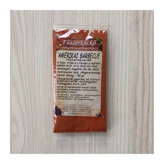 Amerikai barbecue fűszerkeverék 50g