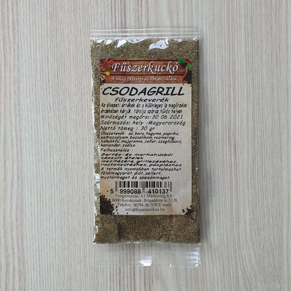 Csodagrill fűszerkeverék 30g