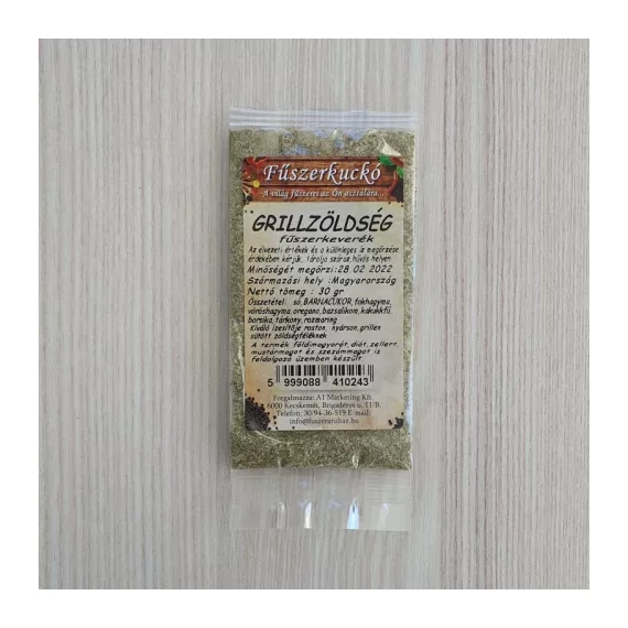 Grillzöldség fűszerkeverék 30g
