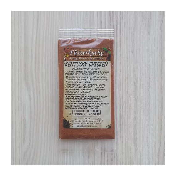 Kentucky chicken fűszerkeverék 30g