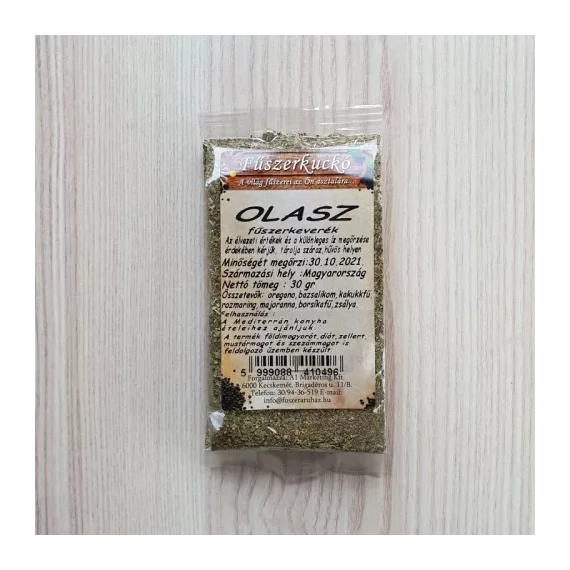 Olasz fűszerkeverék zöldfűszerekből 30g