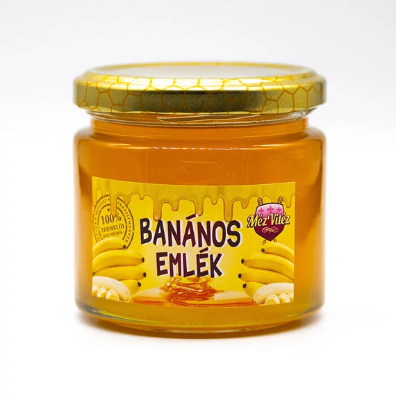MézVitéz Banános Emlék  250g