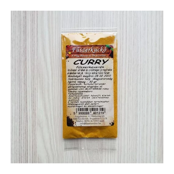 Curry fűszerkeverék 30g