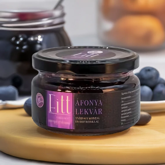Kutyori -  Fitt Áfonya lekvár  210g