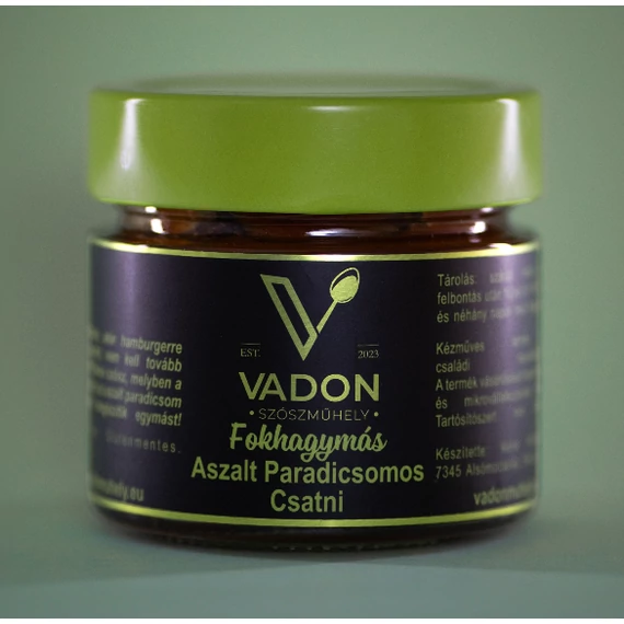 Vadon - Fokhagymás - aszalt paradicsomos csatni