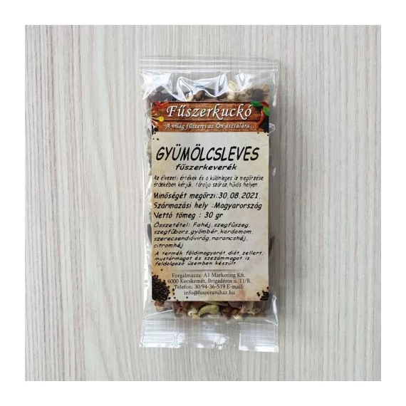 Gyümölcsleves fűszerkeverék 30g