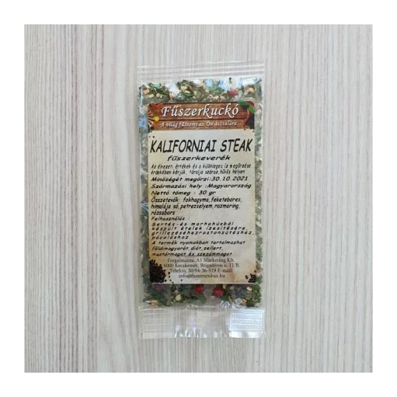 Kaliforniai steak fűszerkeverék 30g