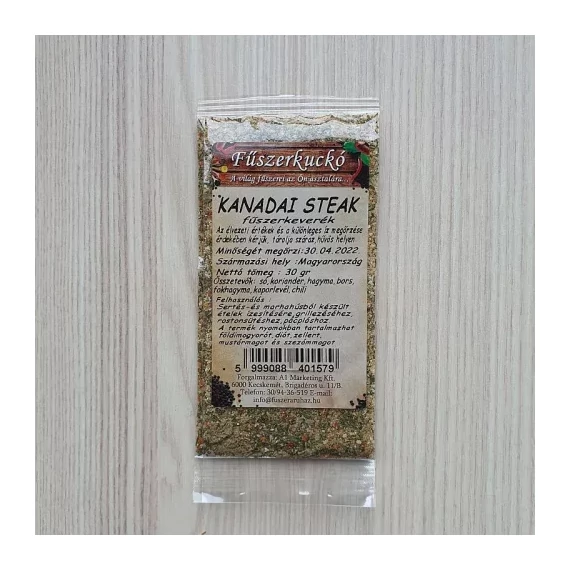 Kanadai steak fűszerkeverék 30g