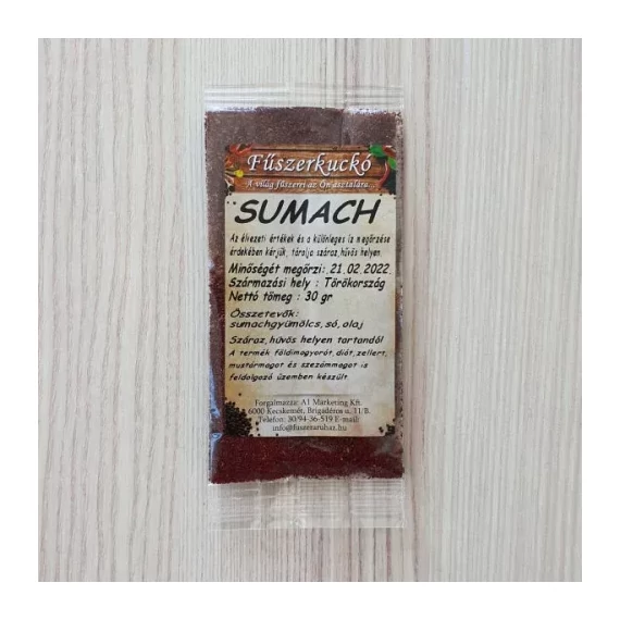 Sumach őrölt fűszer 30g