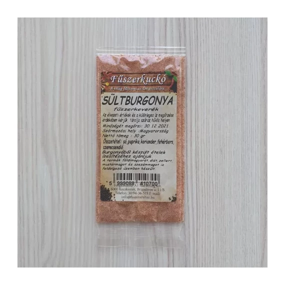 Sültburgonya fűszerkeverék 30g