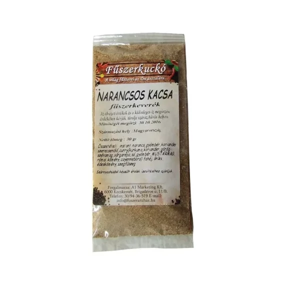 Narancsos kacsa fűszerkeverék 30g